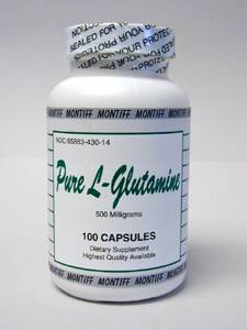 Pure L-Glutamine 500 mg 100 caps