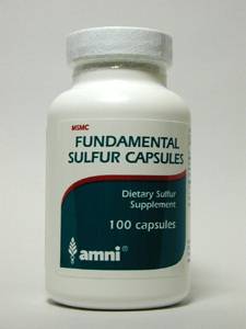Fundamental Sulfur 750 mg 100 caps