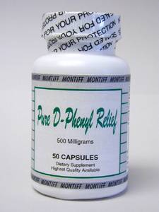 Pure D-Phenyl-Relief 500 mg 50 caps