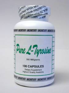 Pure L-Tyrosine 500 mg 100 caps