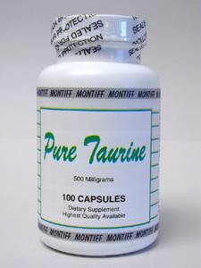 Pure Taurine 500 mg 100 caps